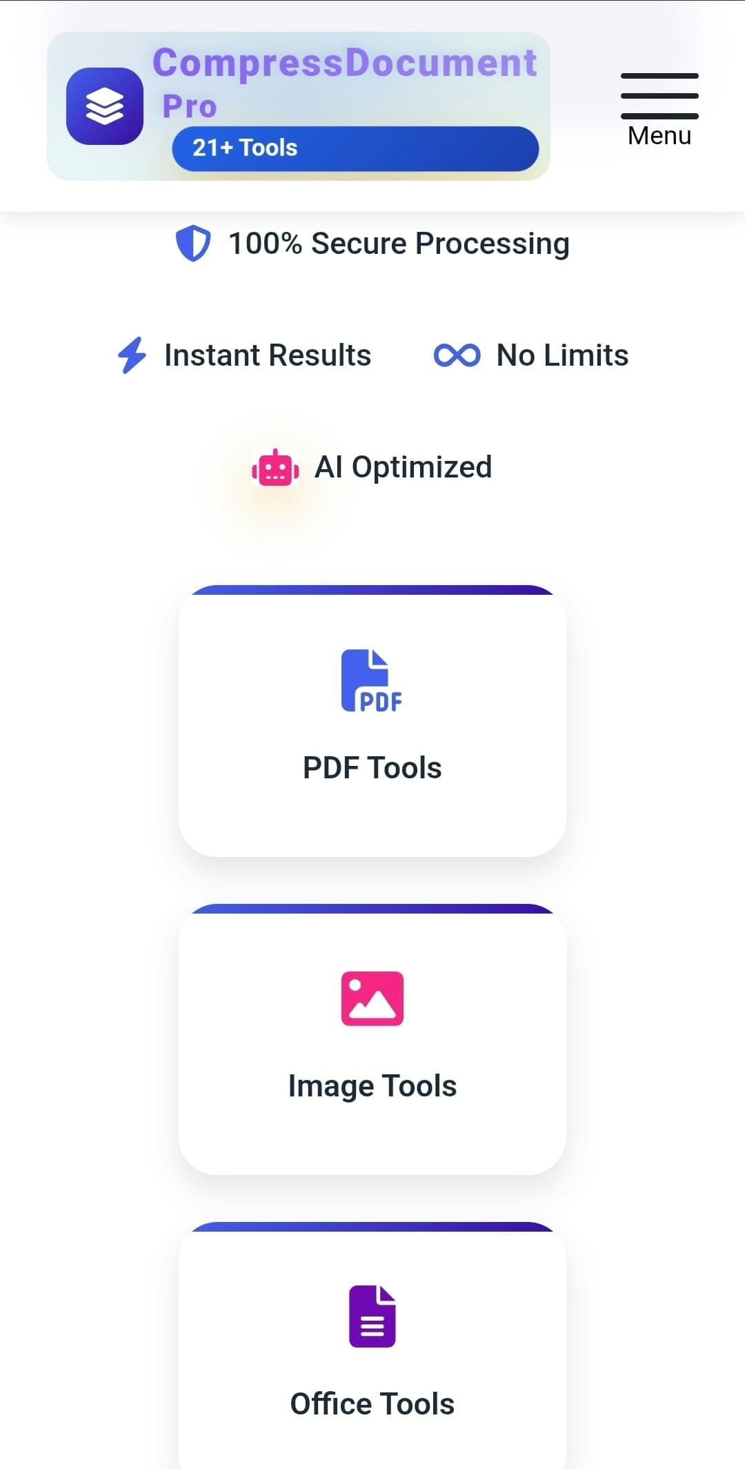 CompressDocument Pro screenshot 1