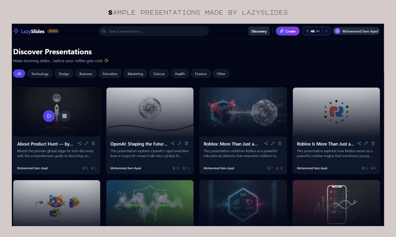 LazySlides screenshot 1