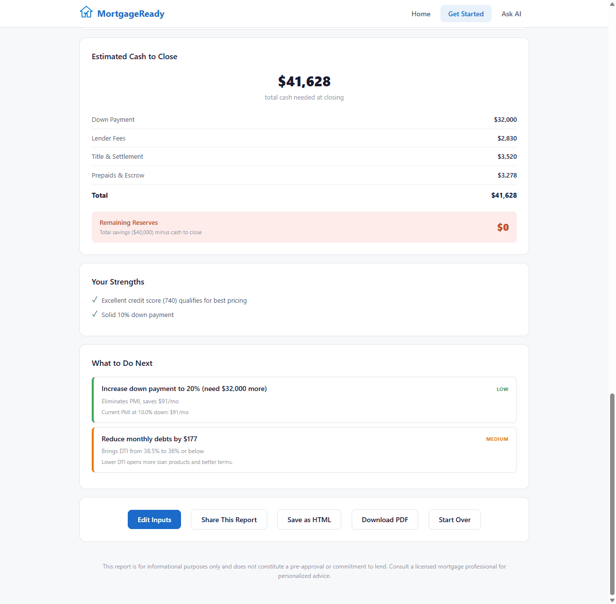 MortgageReady screenshot 4