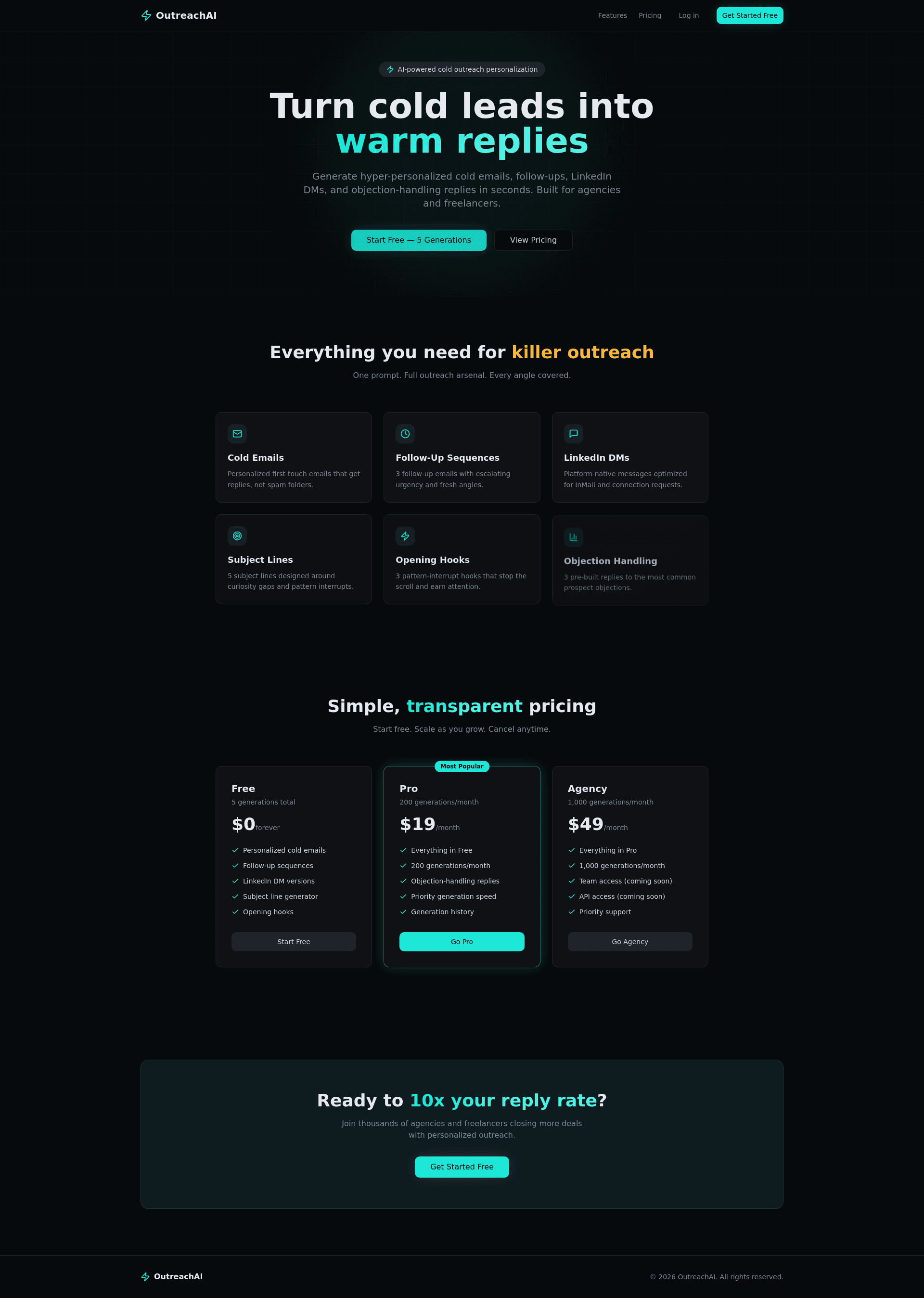OutboundIQ screenshot 2