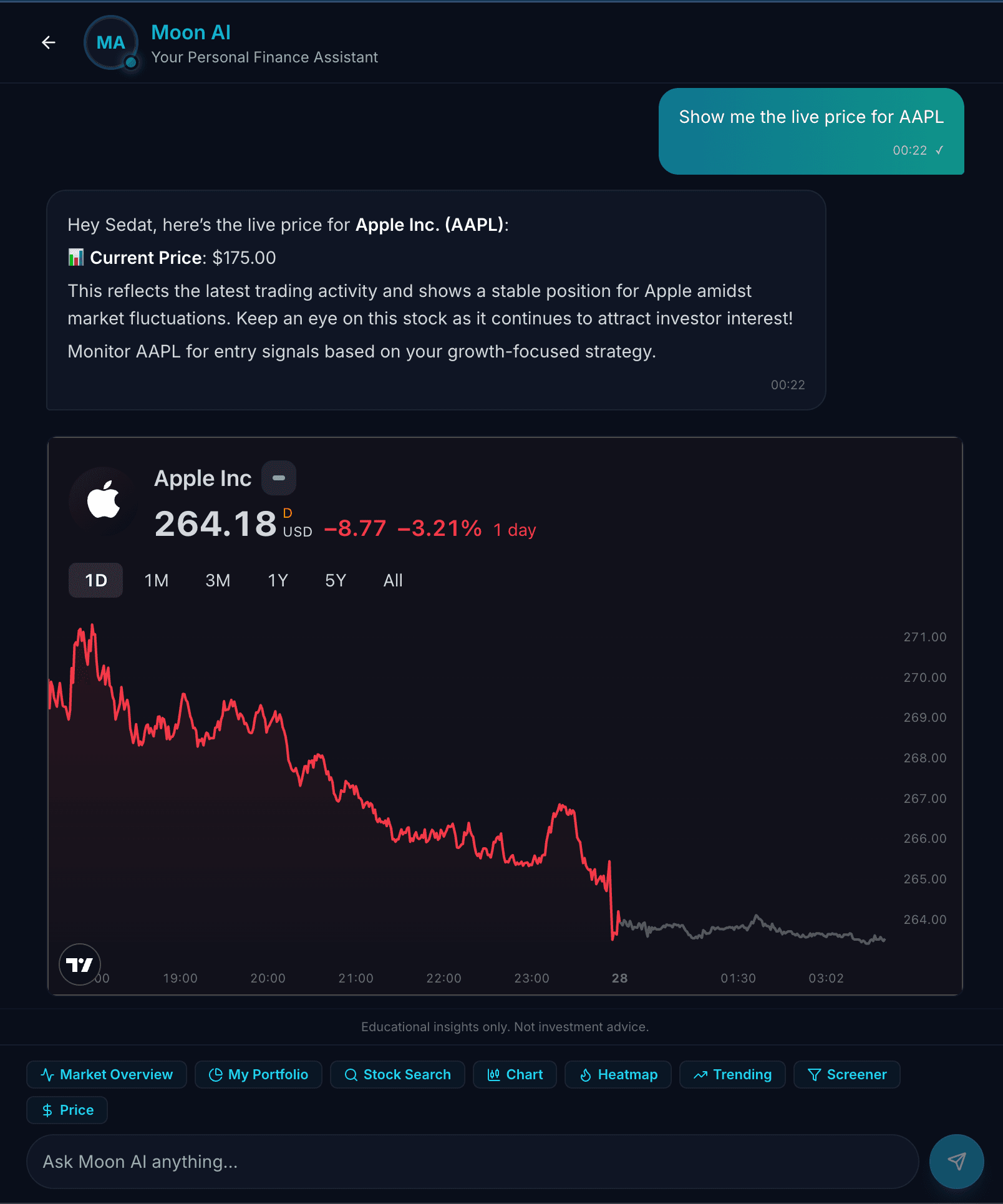 MOON AI screenshot 4