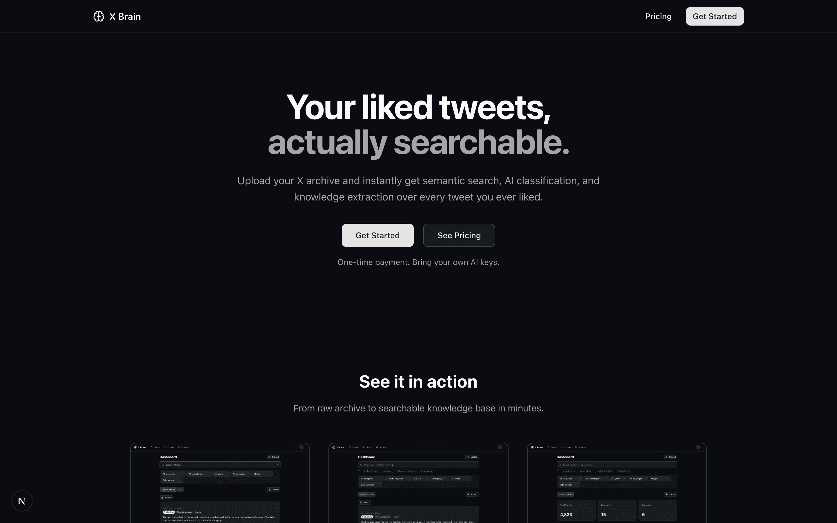 X Brain screenshot 1