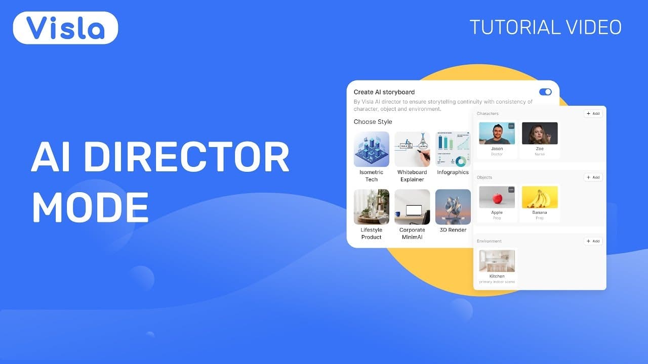 Visla AI Director Mode screenshot 1
