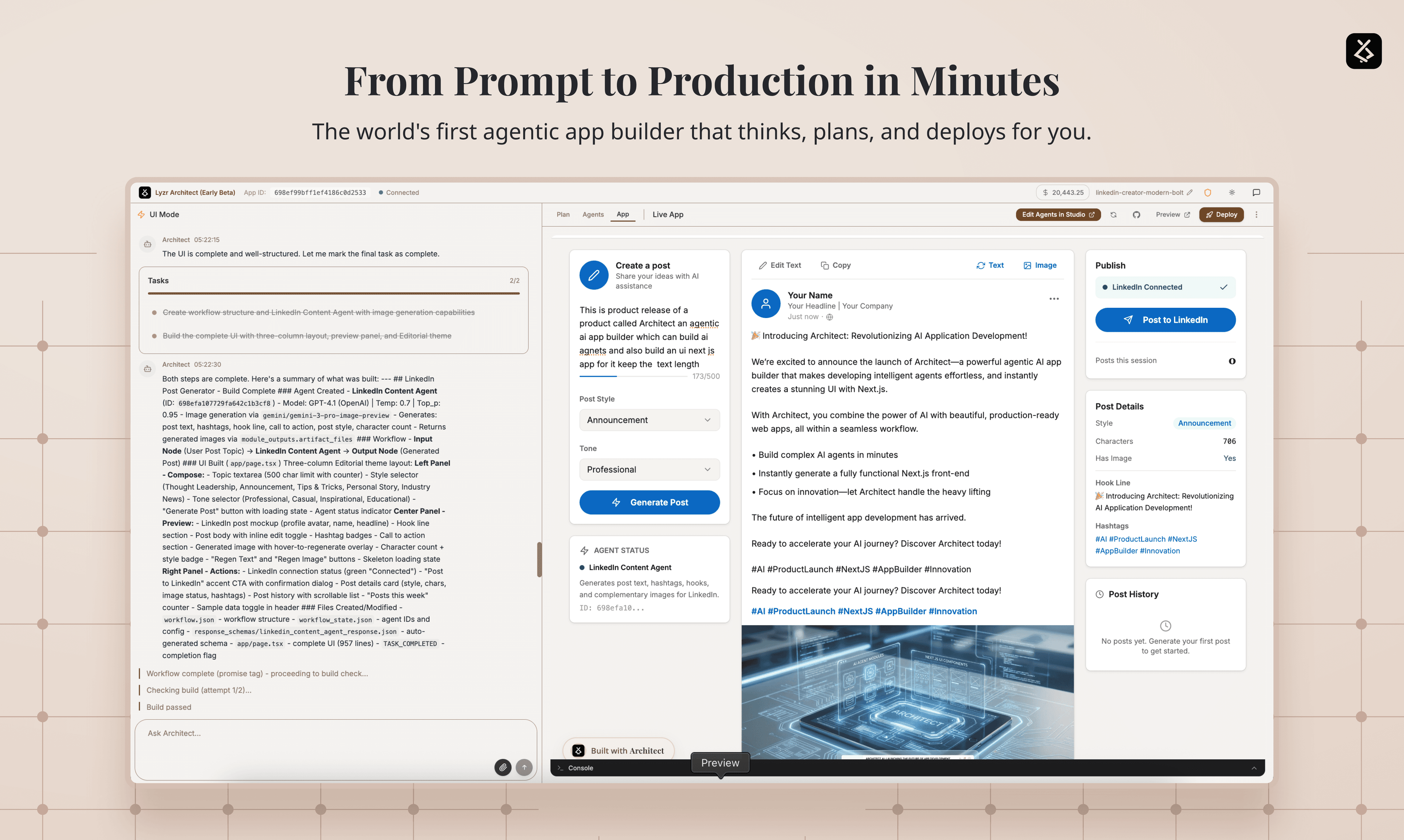 Architect by Lyzr screenshot 6