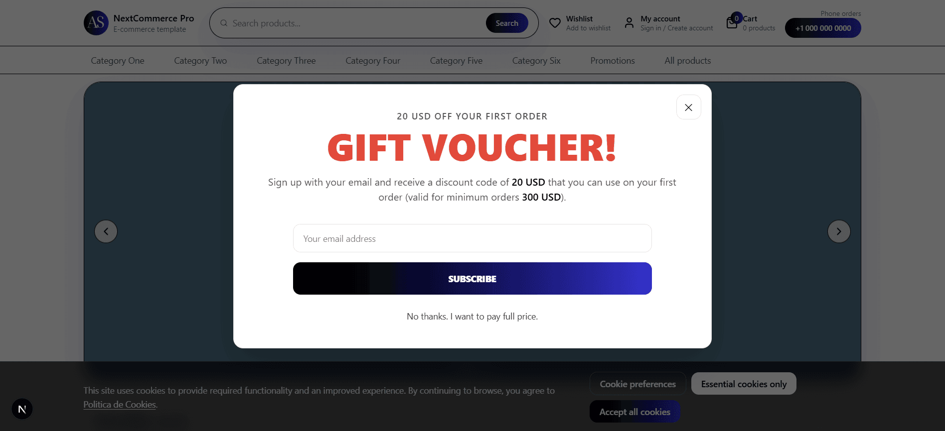 NextCommerce Pro screenshot 12
