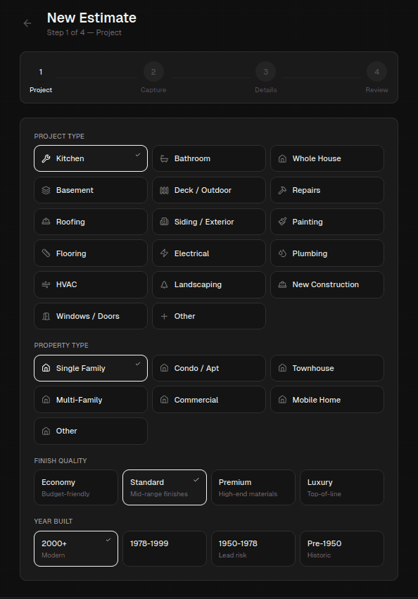 Estimation Pro Launch screenshot 2