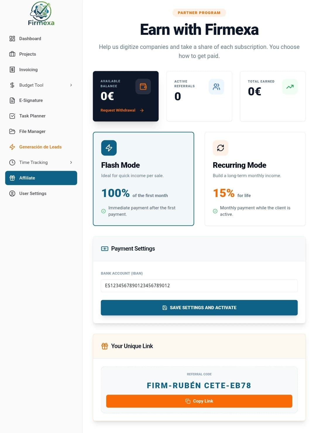 Firmexa signatures, time tracking & invo screenshot 6