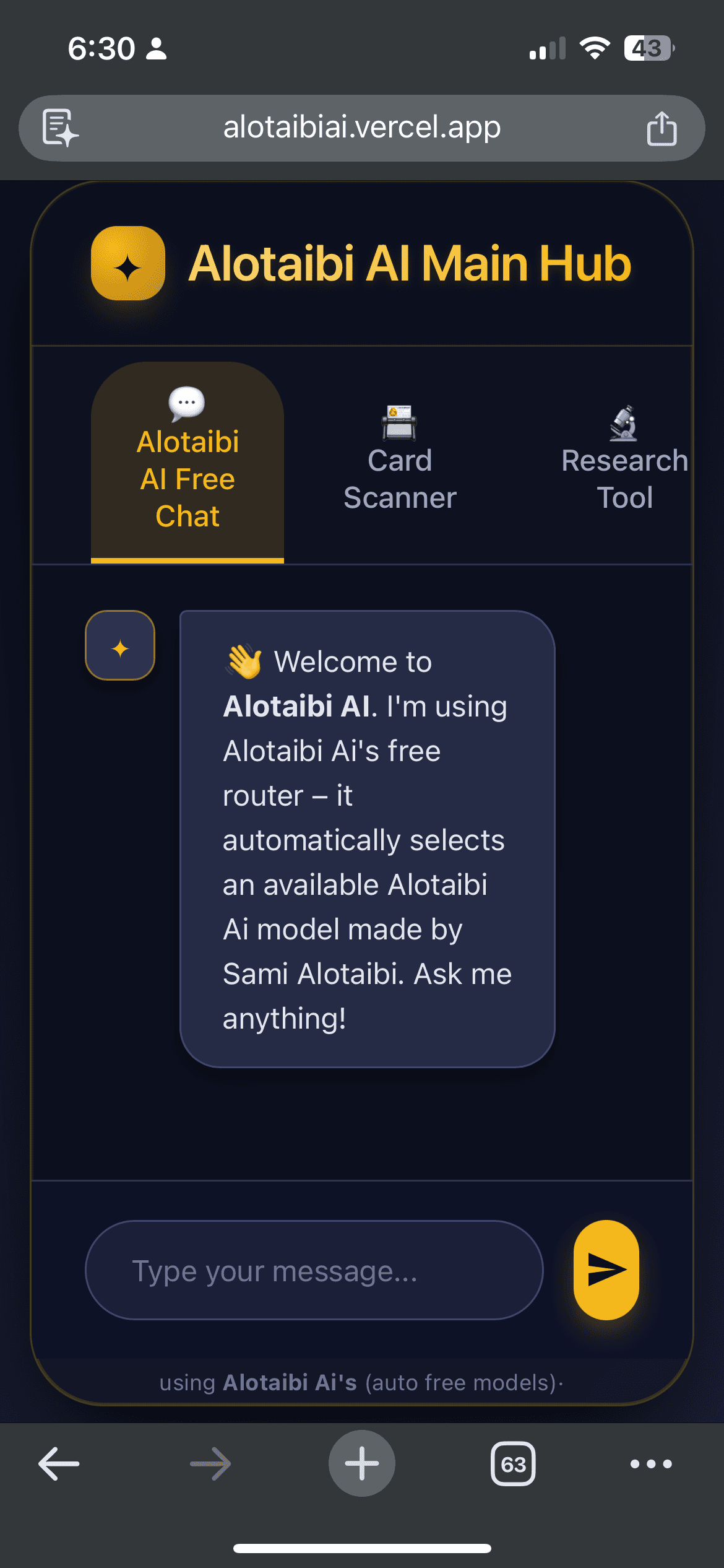 Alotaibi Ai screenshot 2