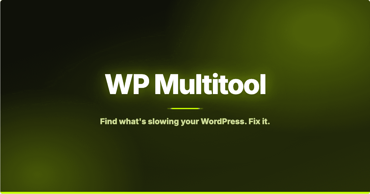 WP Multitool screenshot 1