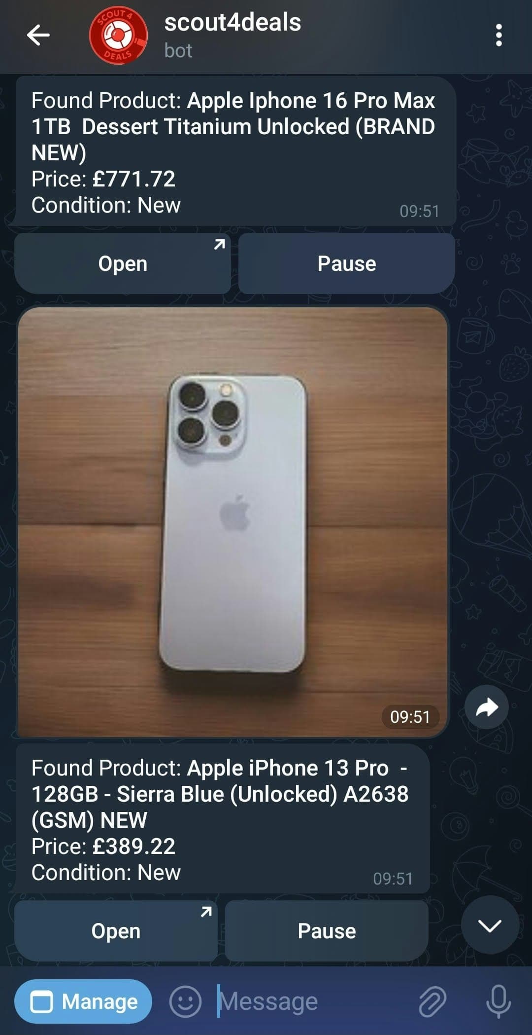 Scout4.deals screenshot 1