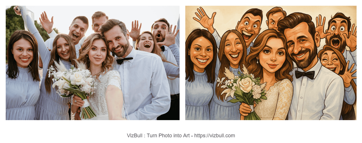 Turn Photos into Caricatures - Vizbull screenshot 2