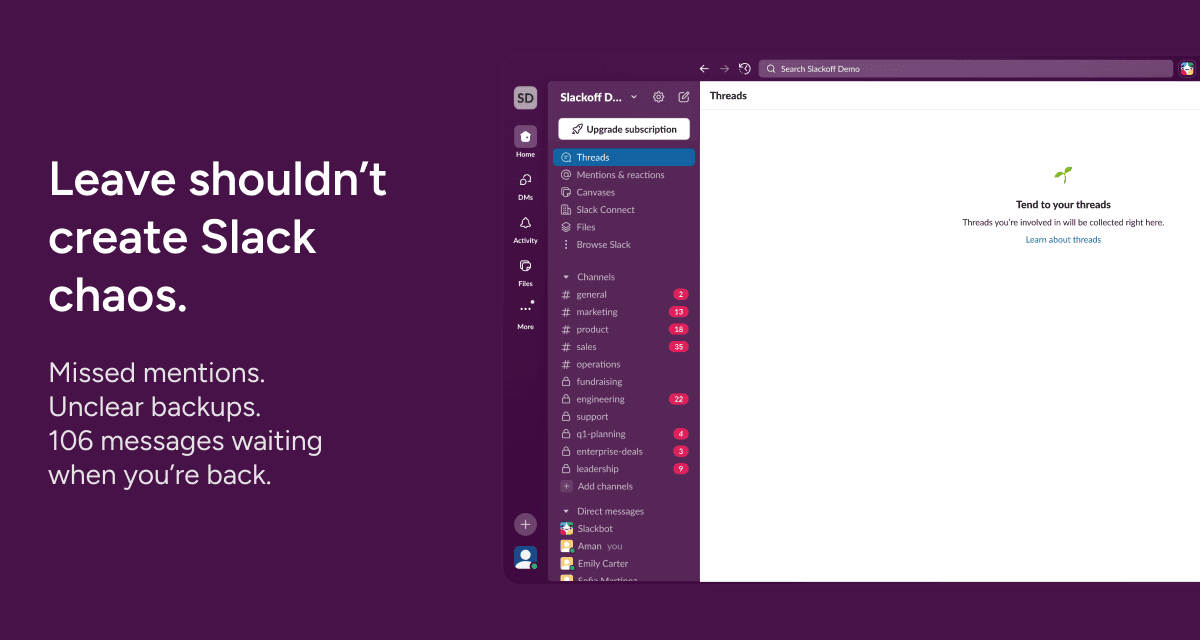 Slackoff screenshot 1