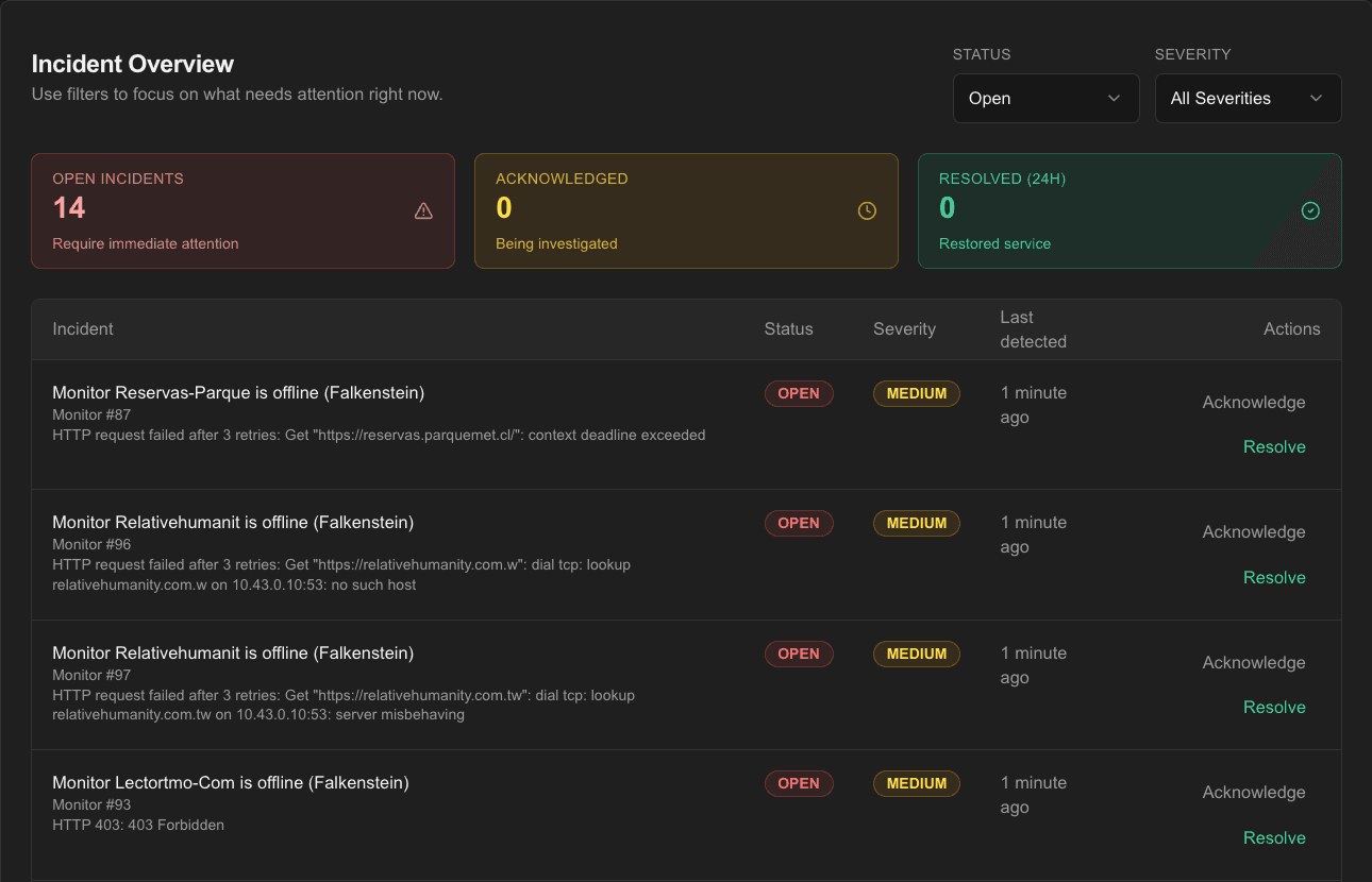 BareUptime screenshot 4