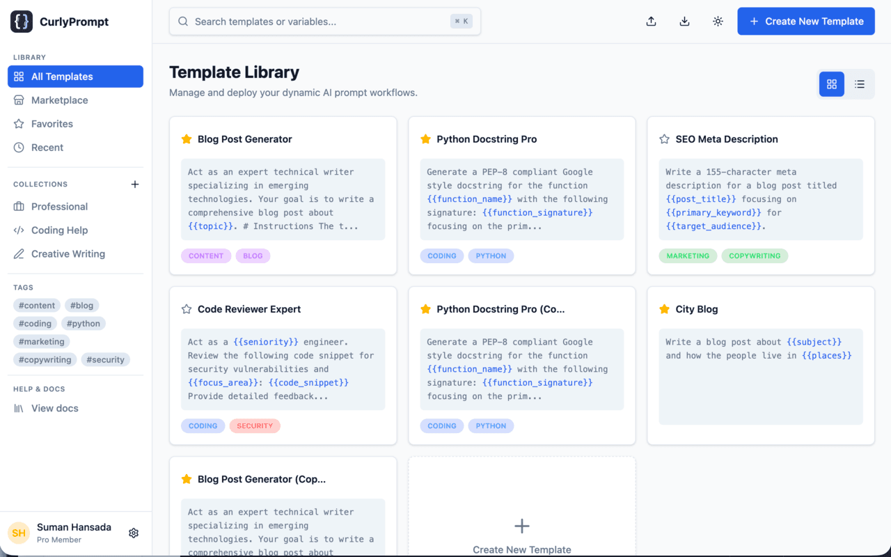 CurlyPrompt screenshot 4