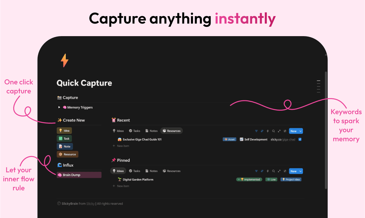 SlickyBrain screenshot 6