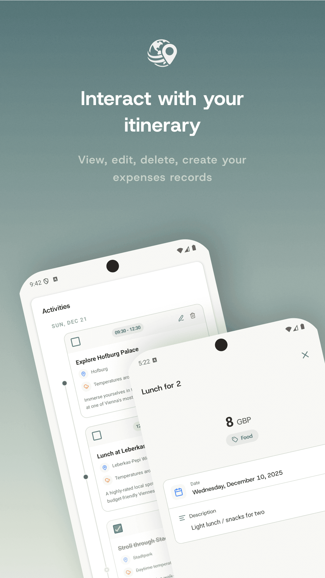 tripplore: intelligent travel planning screenshot 5