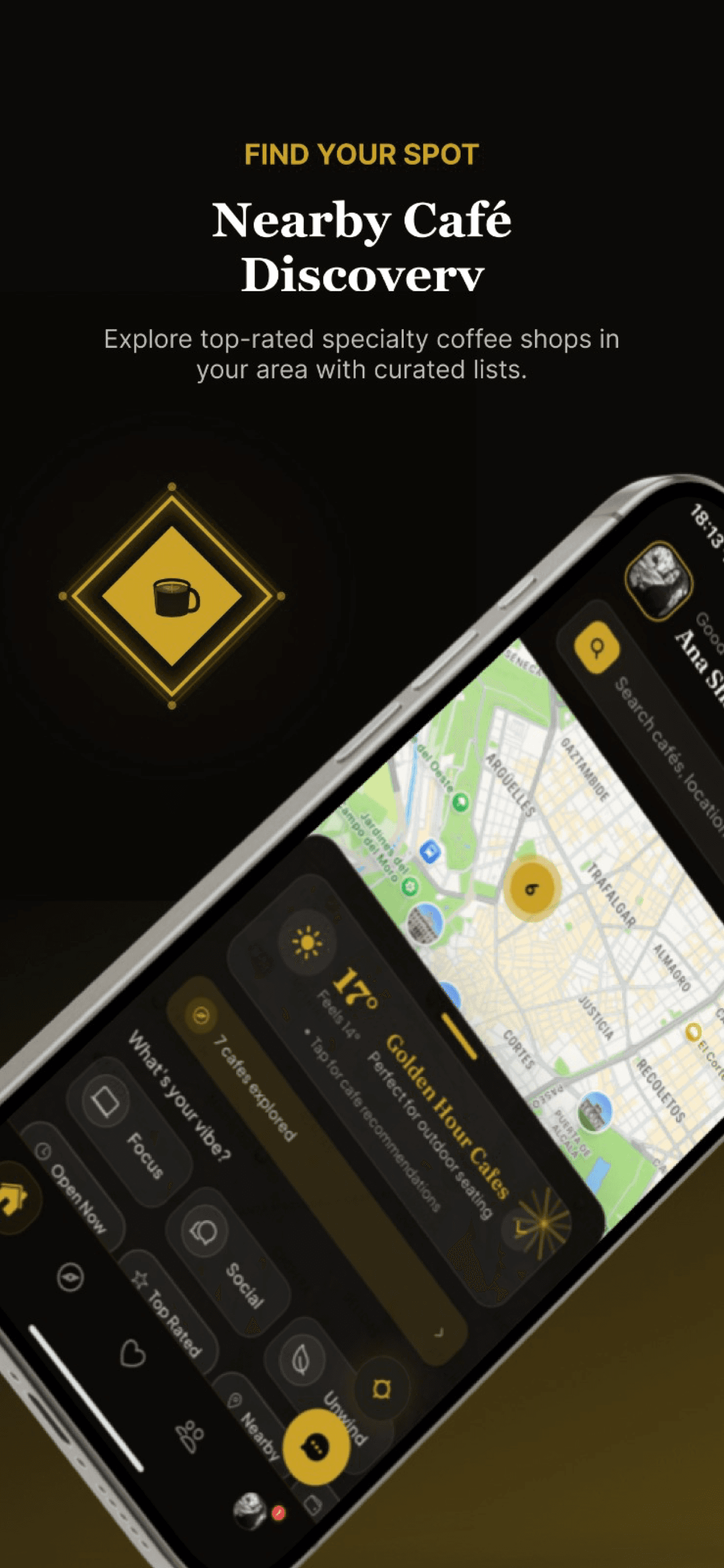 CafeRadar screenshot 1