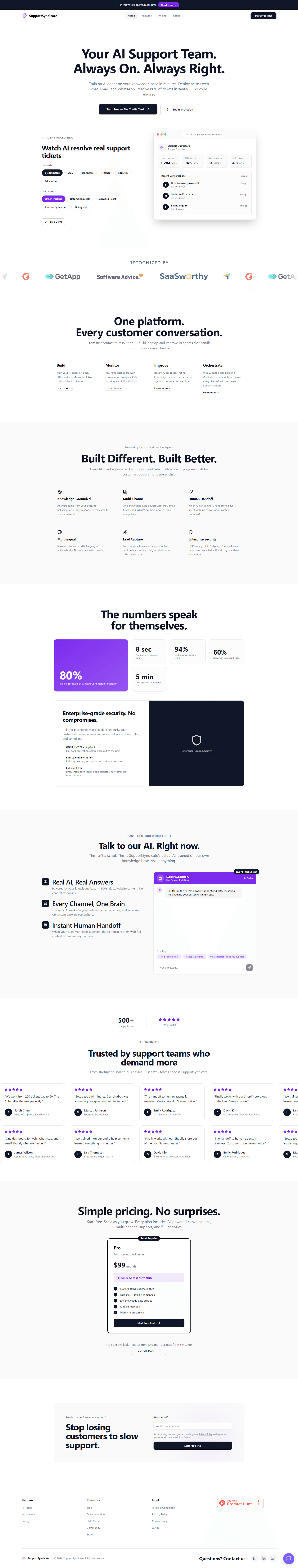 SupportSyndicate screenshot 2