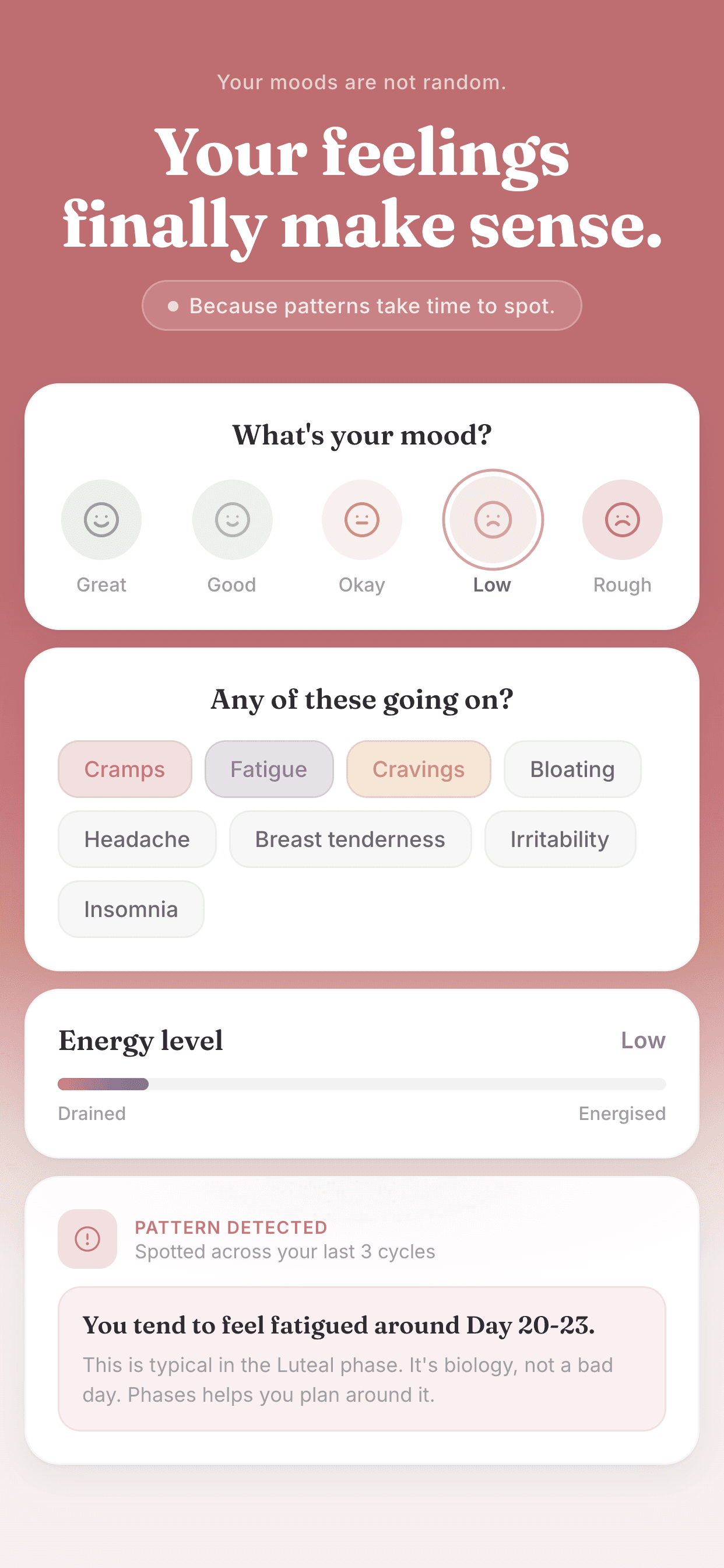 Phases: Cycle Syncing screenshot 2