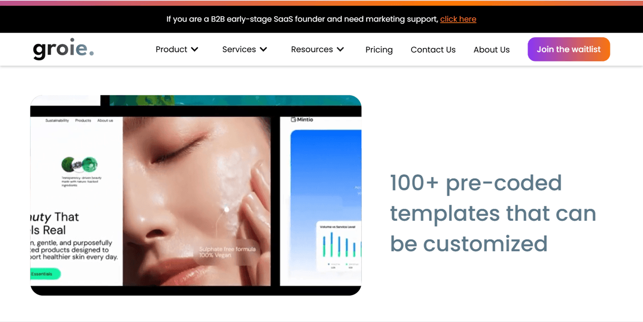 Groie - No-code website builder screenshot 10