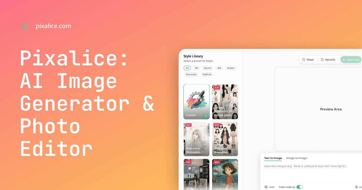 Pixalice screenshot 2