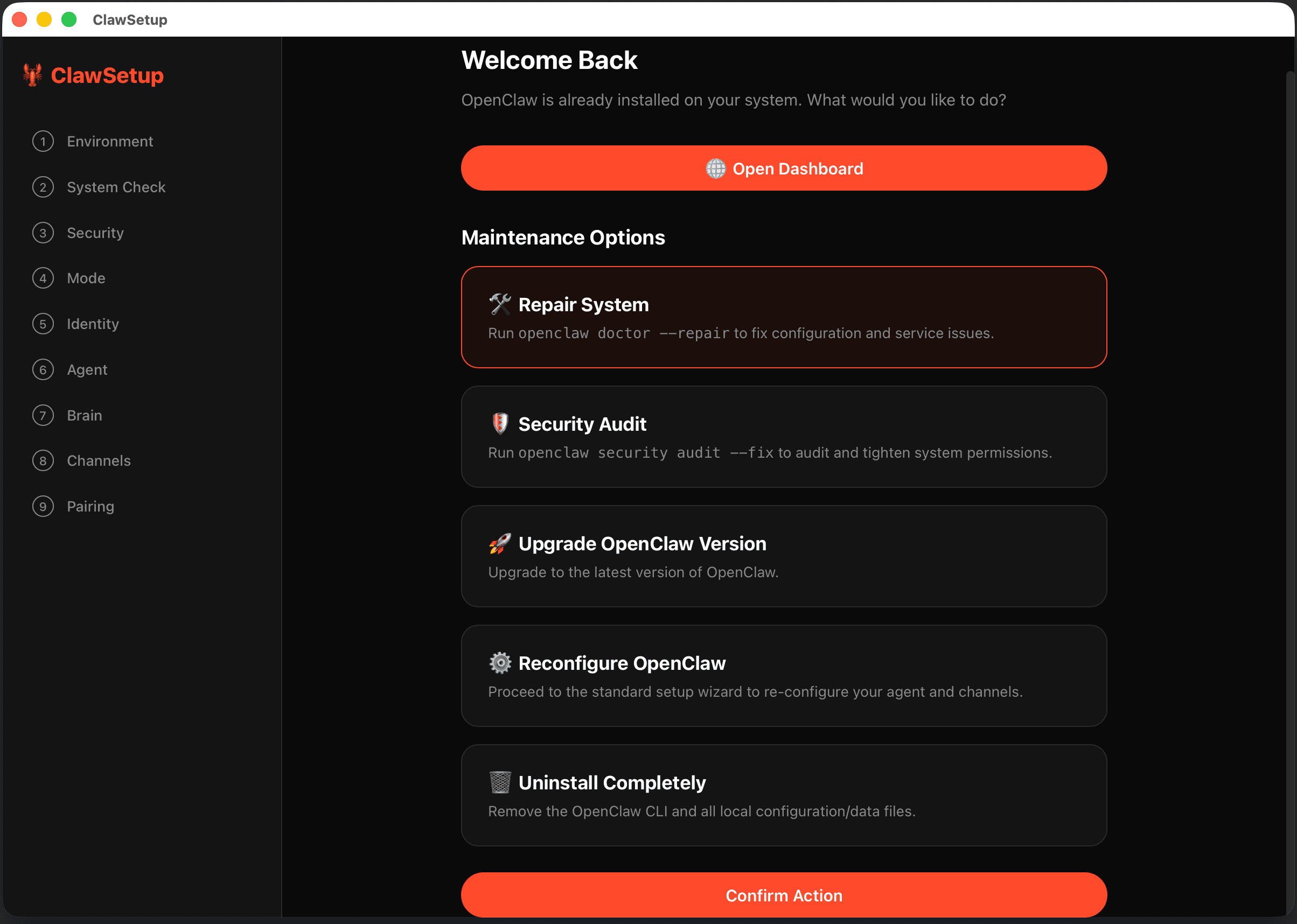ClawSetup screenshot 4