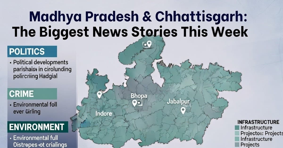 Madhya Pradesh and Chhattisgarh news screenshot 1
