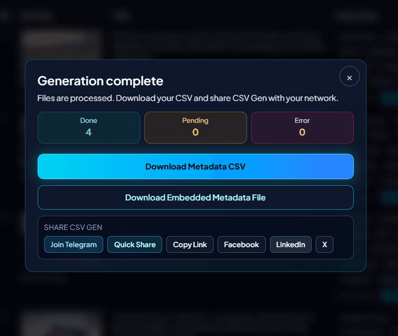 CSVGen Pro screenshot 4