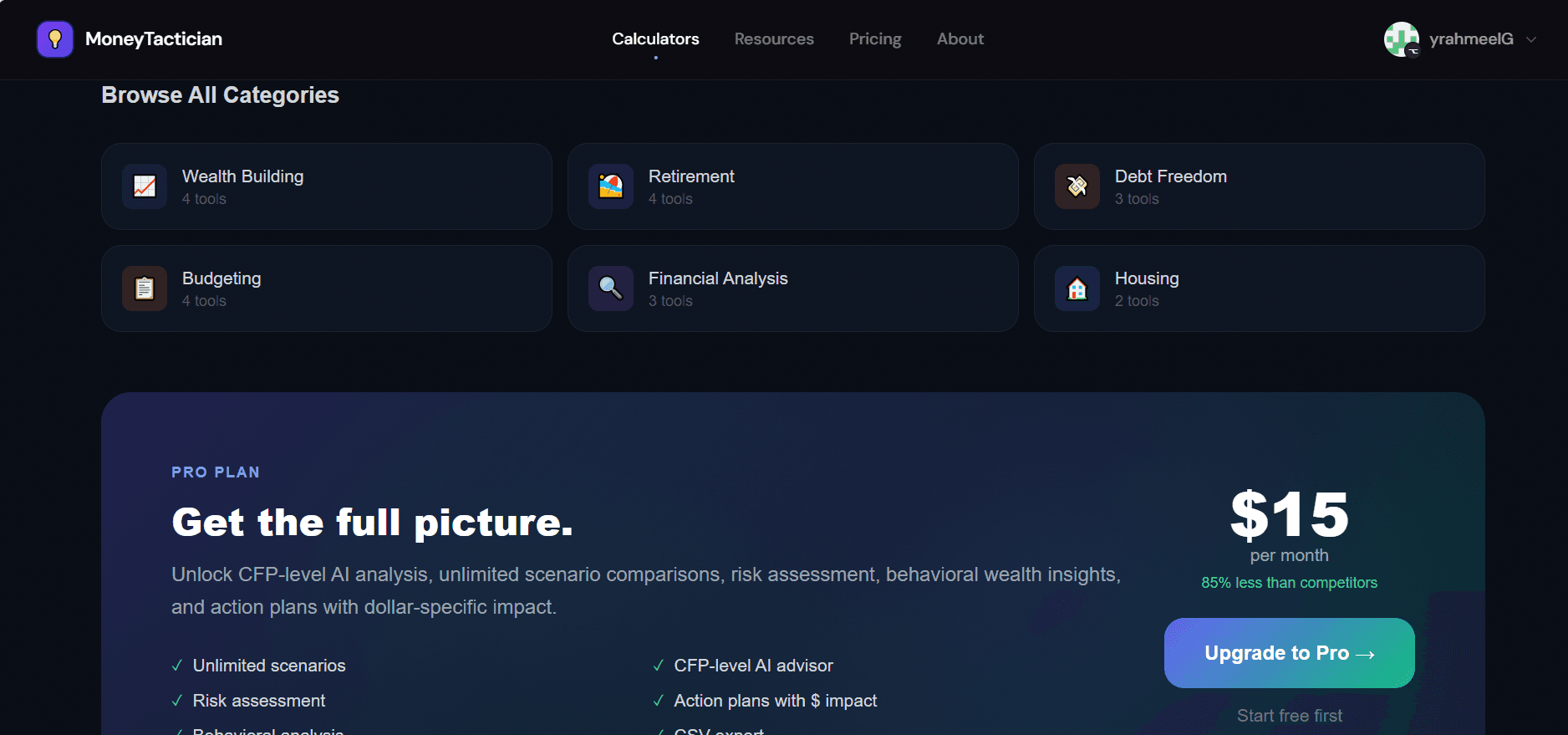 Money Tactician screenshot 2