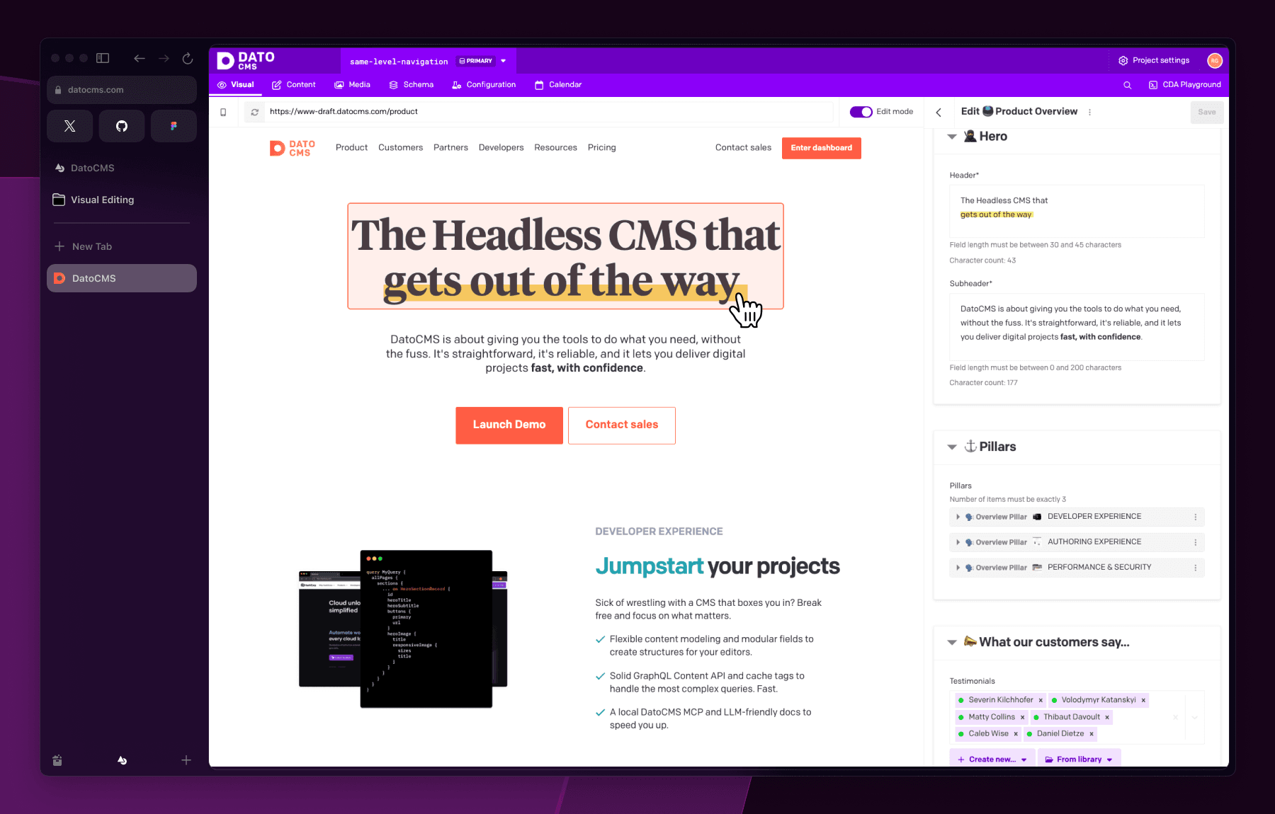 Visual Editing by DatoCMS screenshot 3