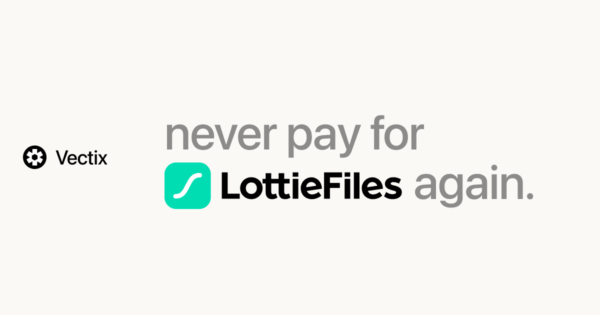 Vectix: Never Pay for Lottie Again screenshot 5