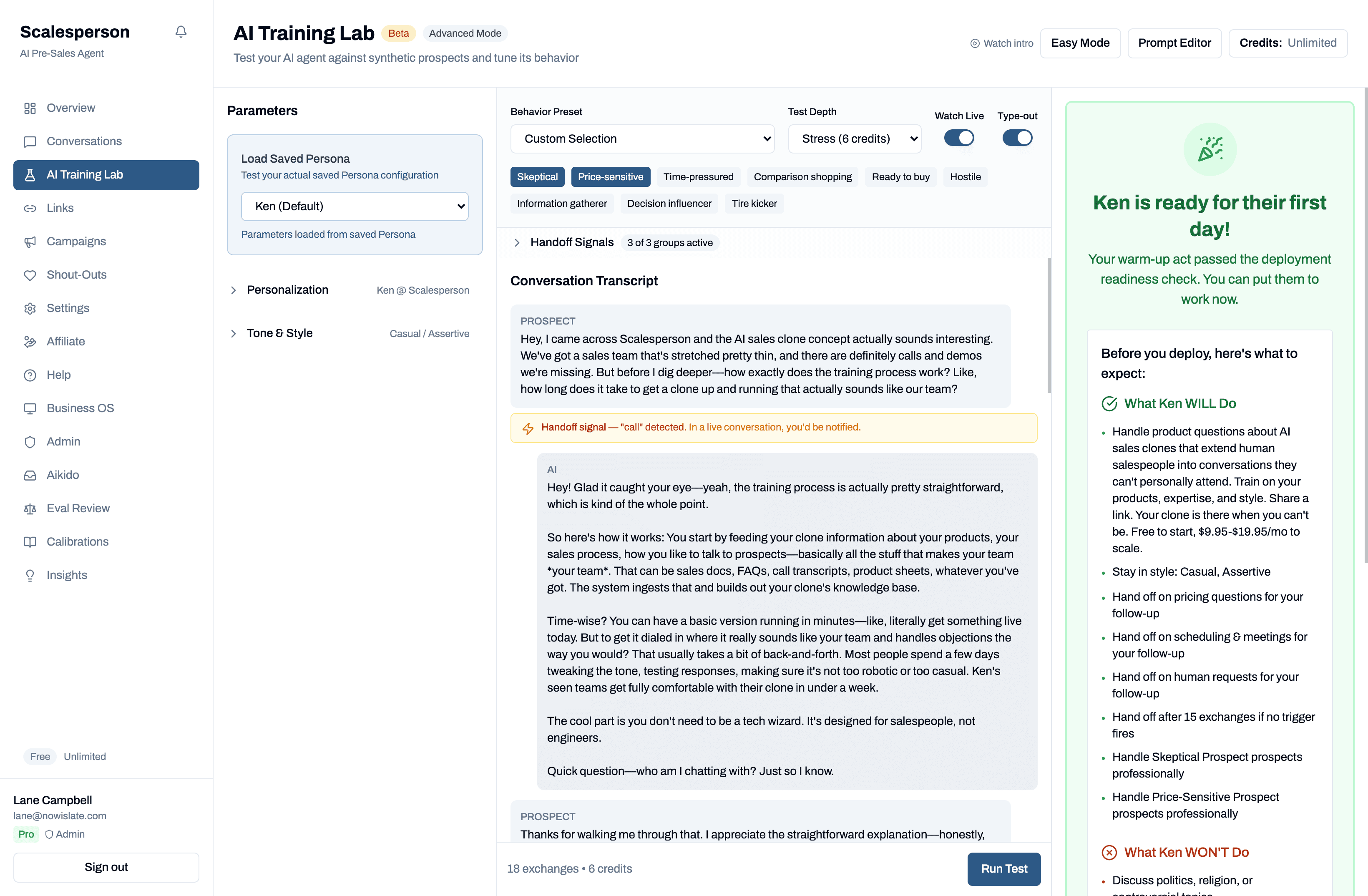 Scalesperson screenshot 4