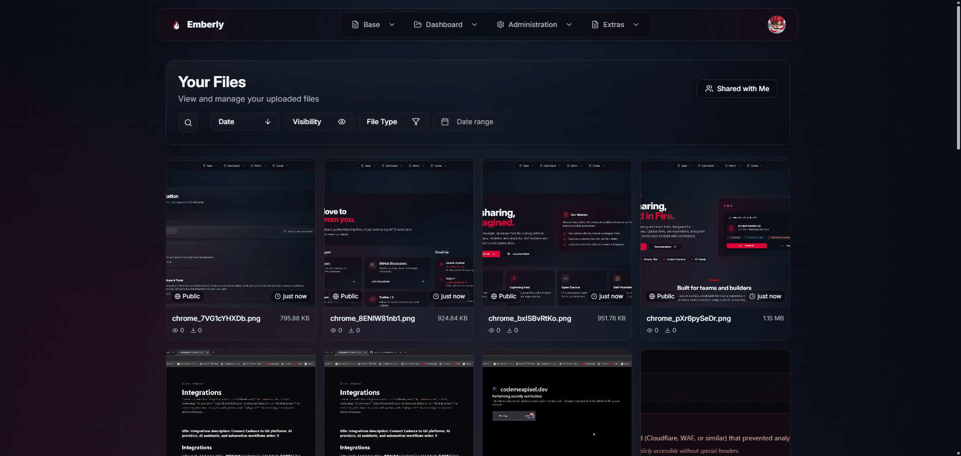 Emberly screenshot 13