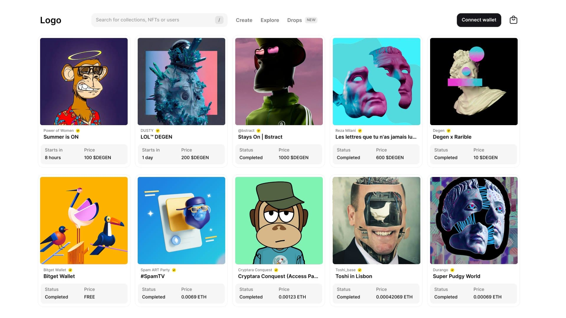 Opensea Clone Script screenshot 1