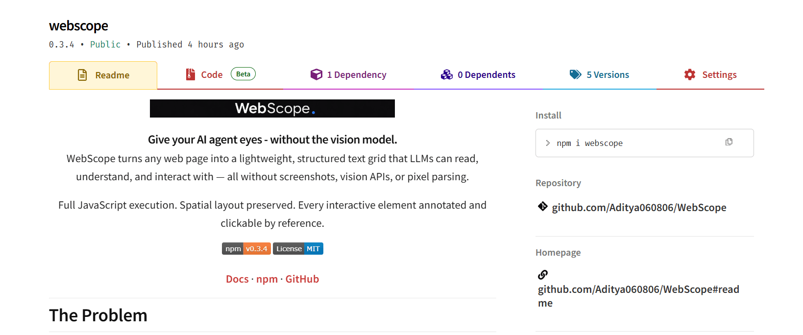 WebScope screenshot 4