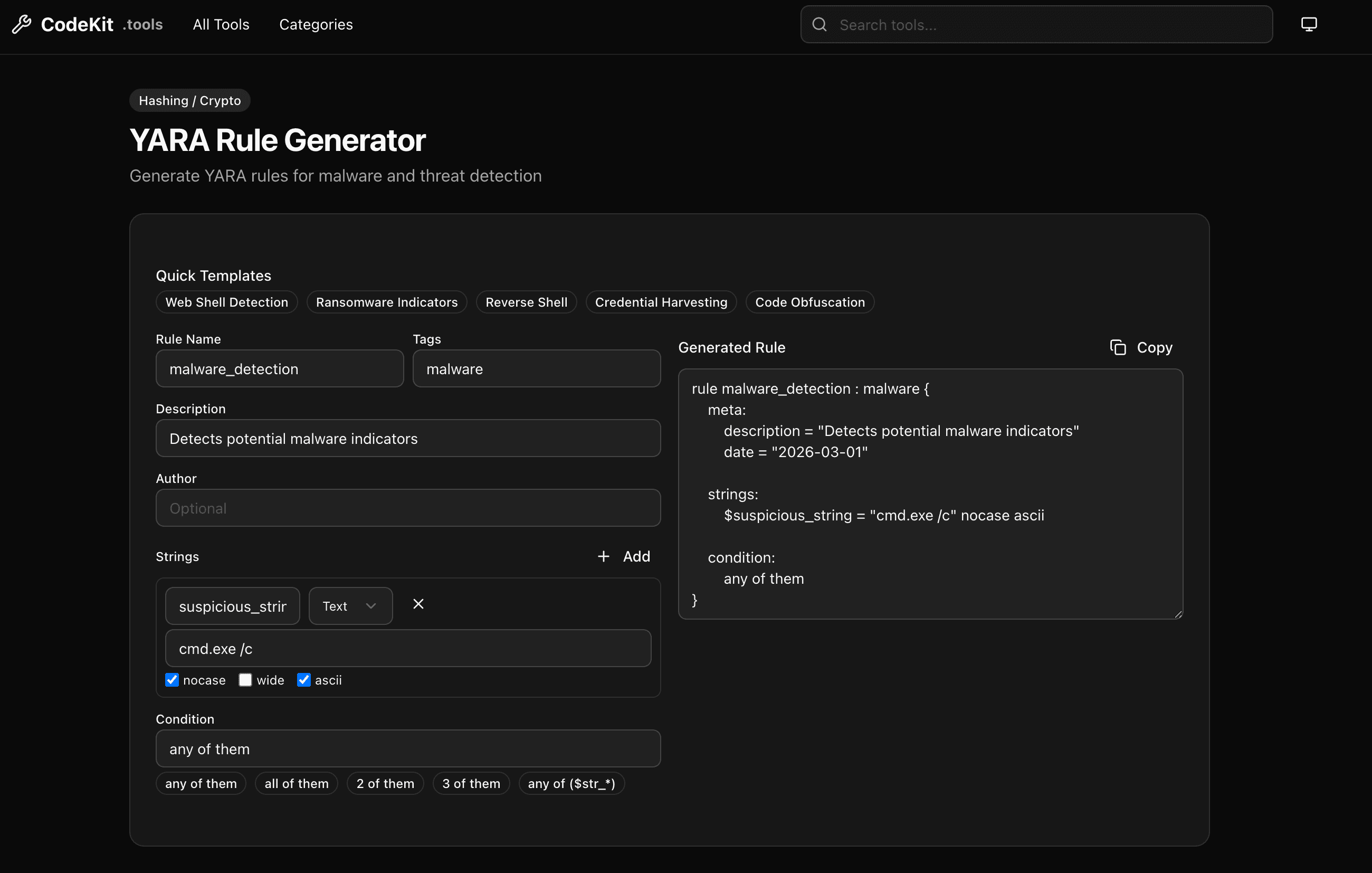 CodeKit.tools screenshot 3