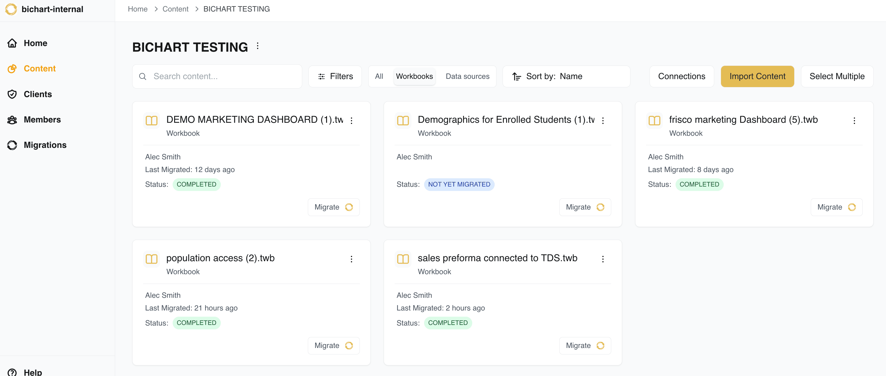 BIChart screenshot 3