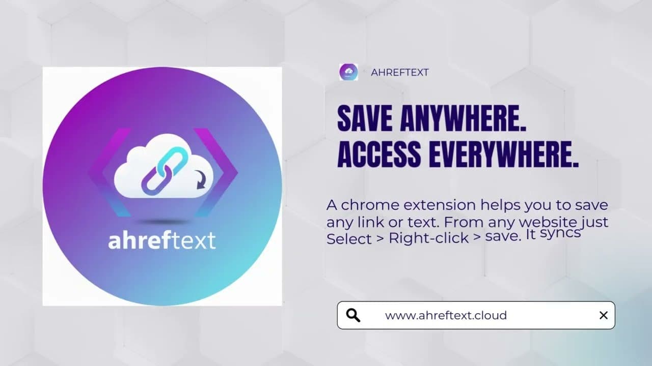 ahreftext screenshot 1