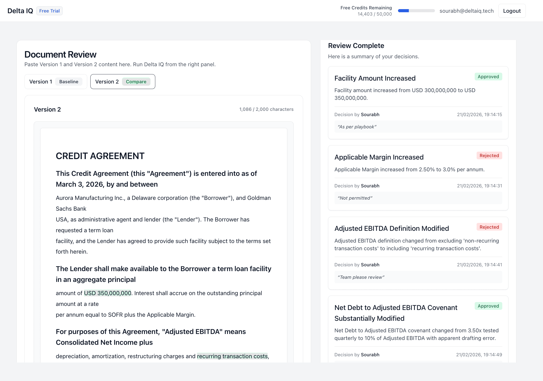Delta IQ screenshot 5