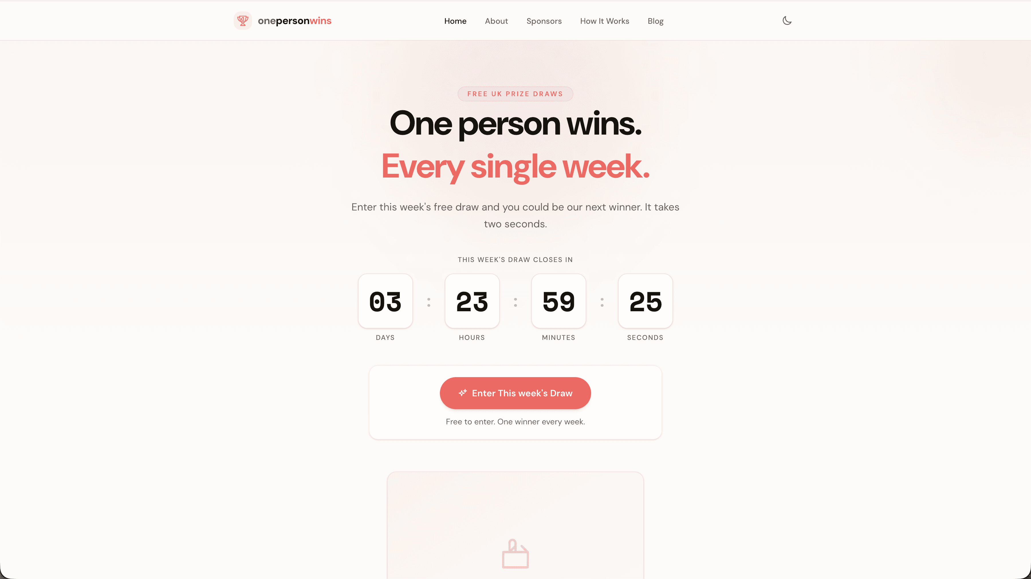 One Person Wins screenshot 1