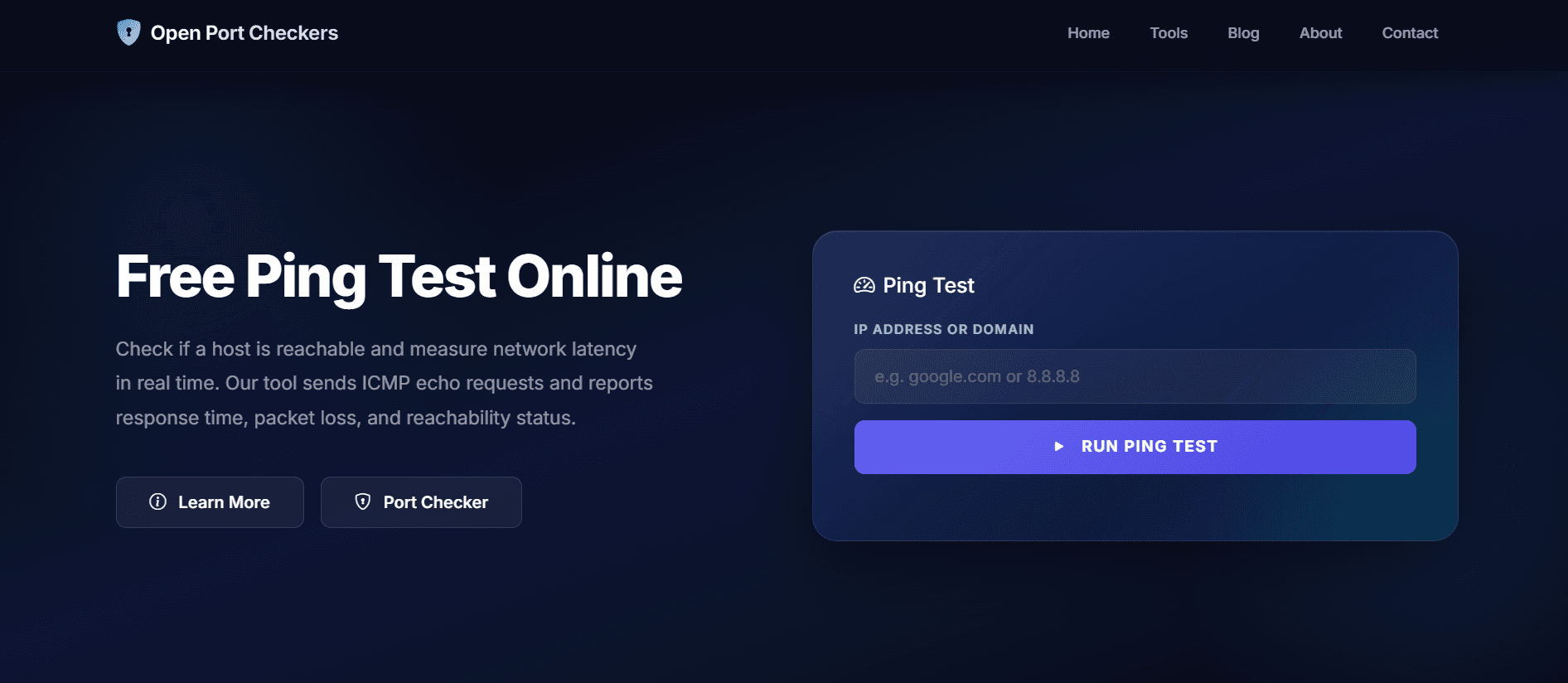 Open Port Checkers screenshot 4