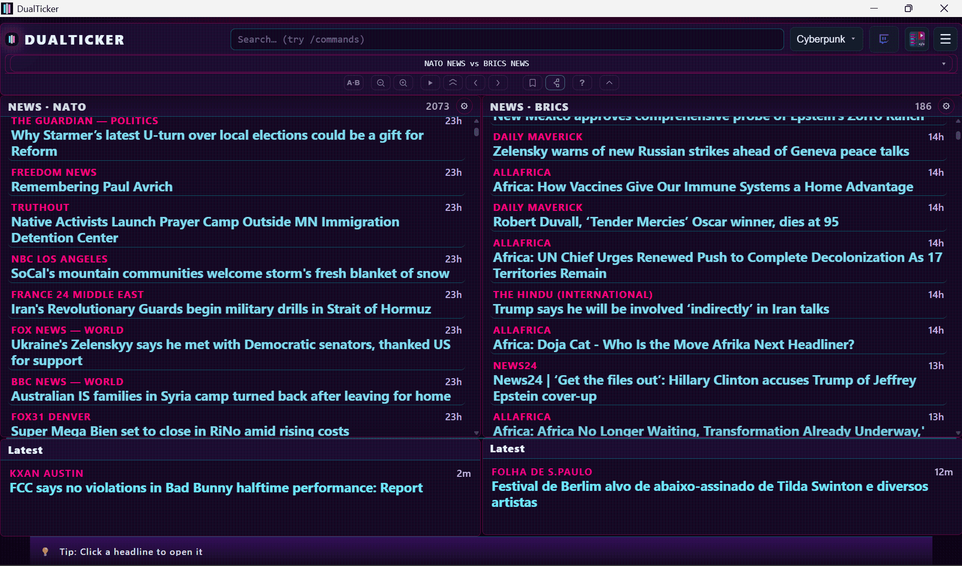 Dualticker screenshot 4