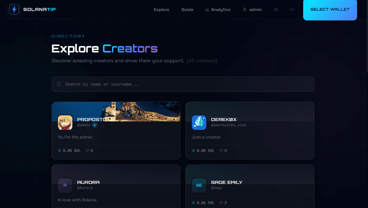SolanaTip screenshot 2
