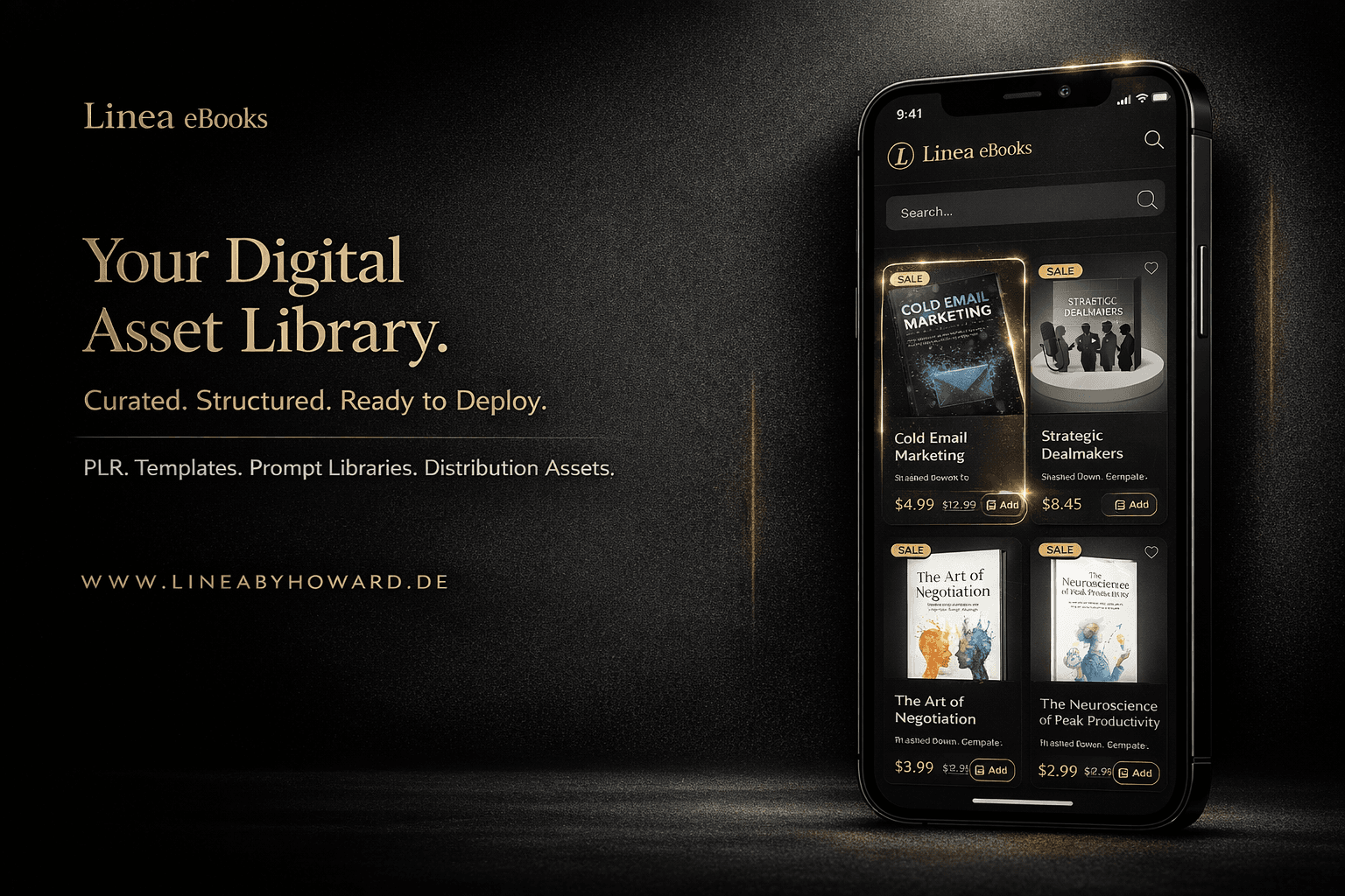 Linea eBooks screenshot 1