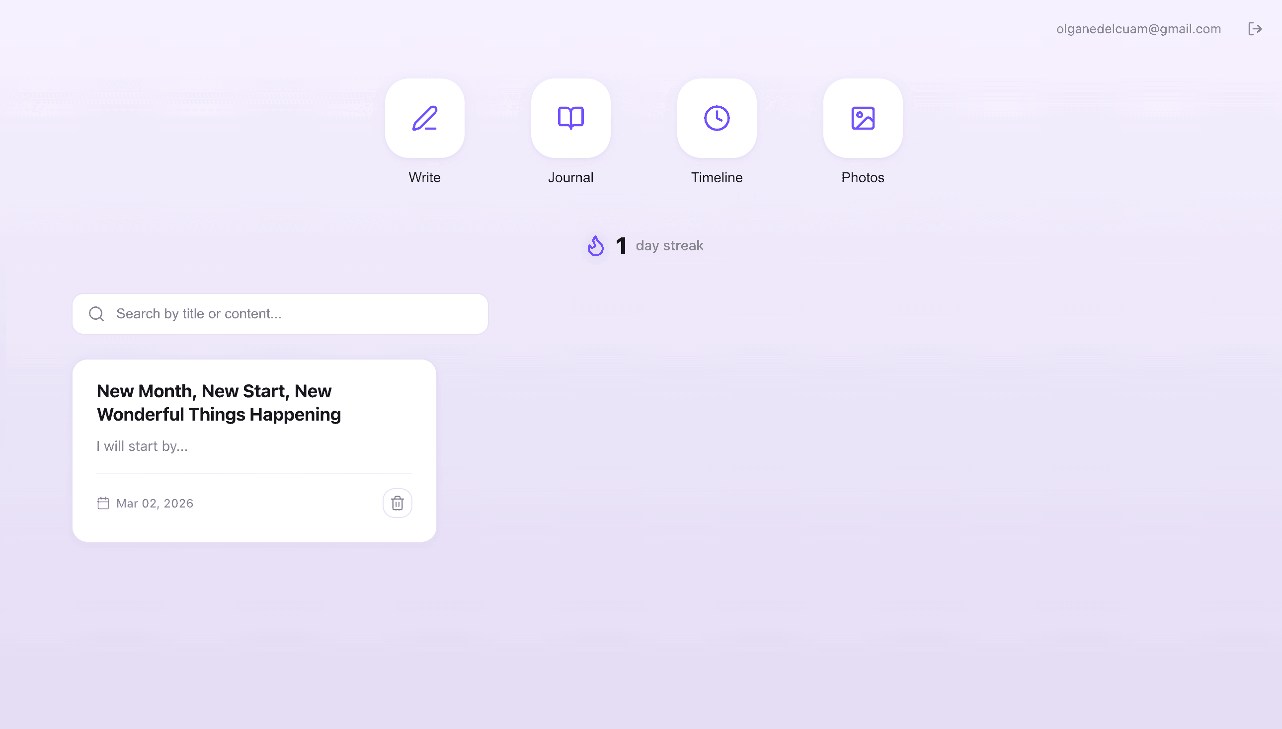 Digital Journal screenshot 2