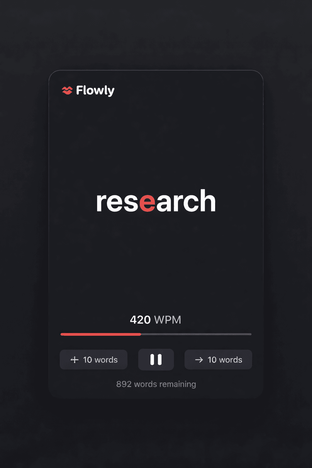 Flowly — Speed Reader screenshot 2