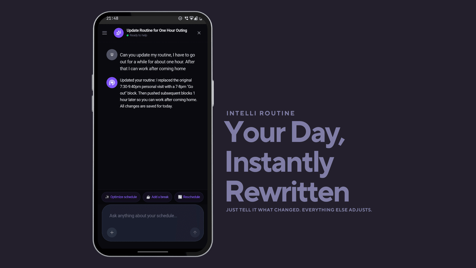 IntelliRoutine screenshot 4