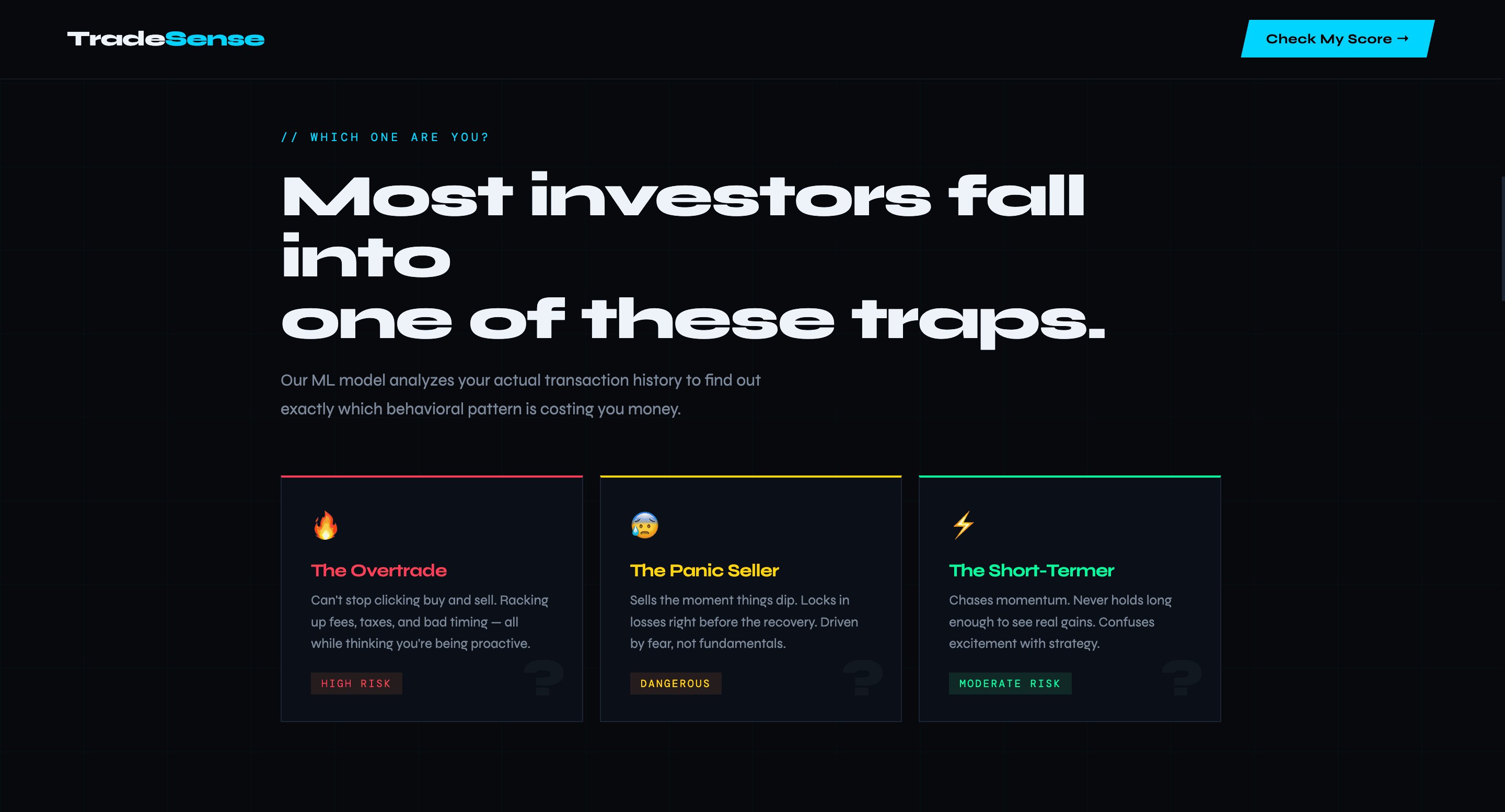 TradeSense screenshot 1