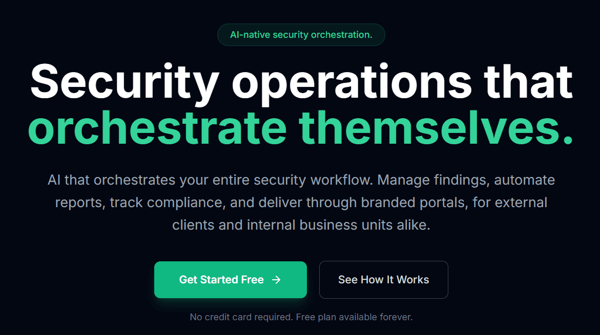 SecPortal AI-Native Security Platform screenshot 2