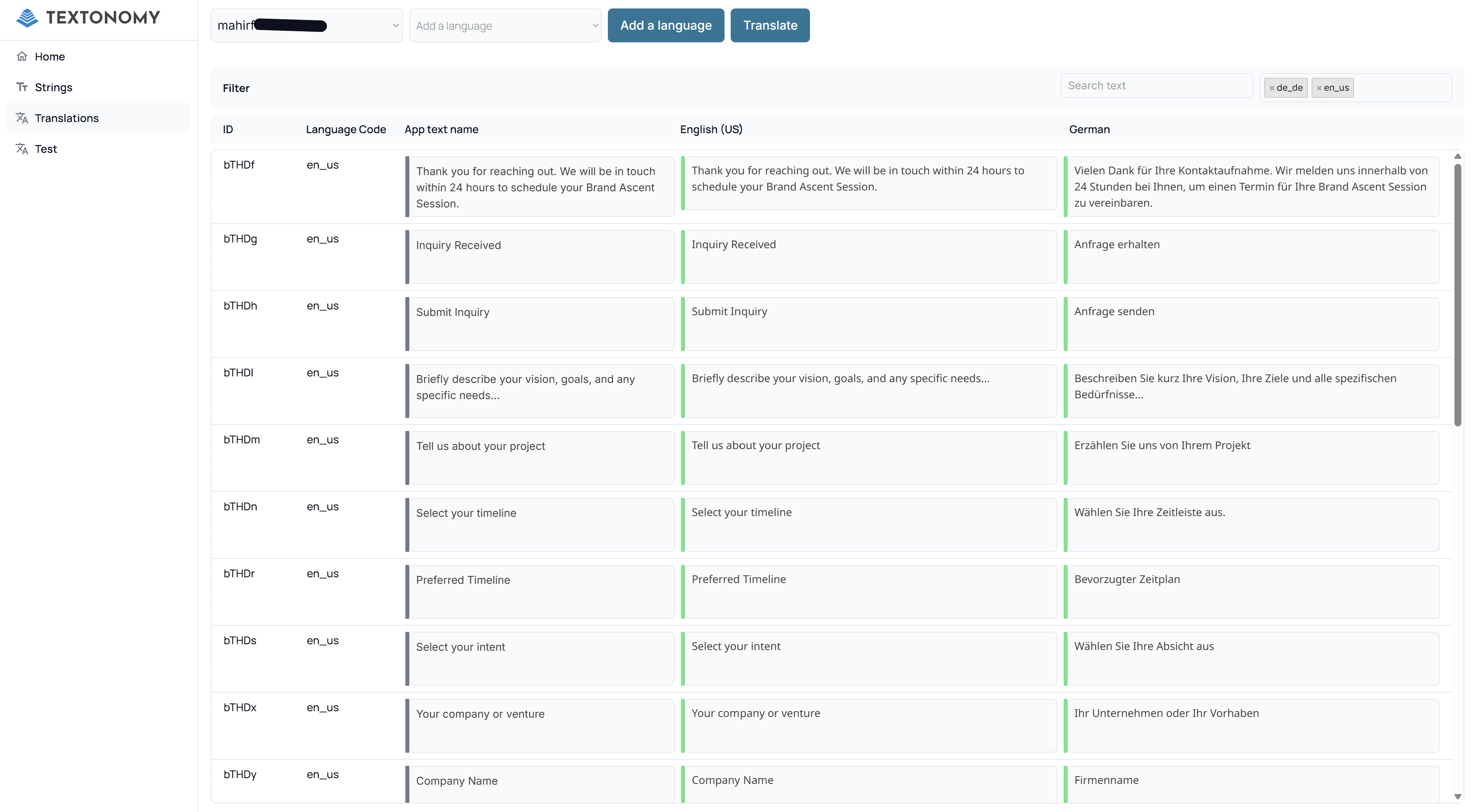 Textonomy – Bubble App Text Manager screenshot 5